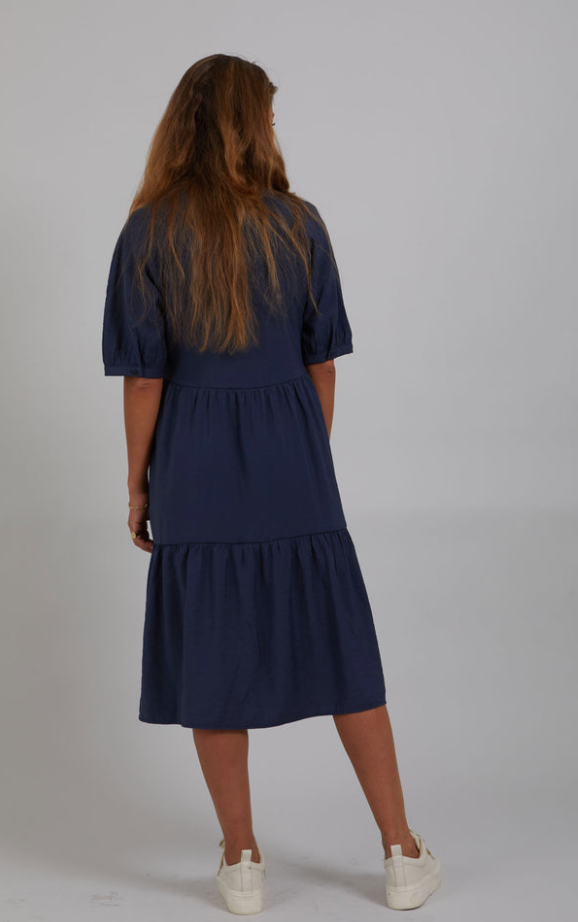Long Bamboo Dress - Dark Navy
