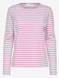 STRIPE LS T-SHIRT - Cyclamen