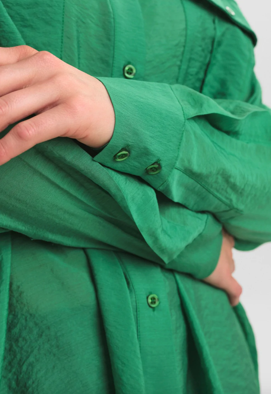 Nuelinam Long Sleeve Shirt - Leprechaun Green