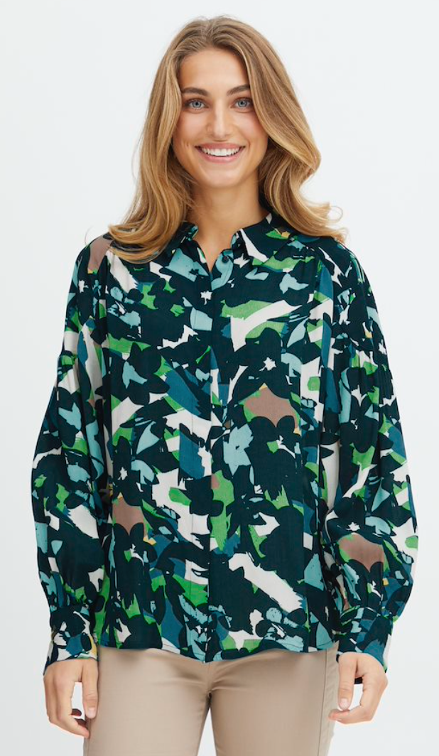 Long Sleeve Shirt - Holly Green