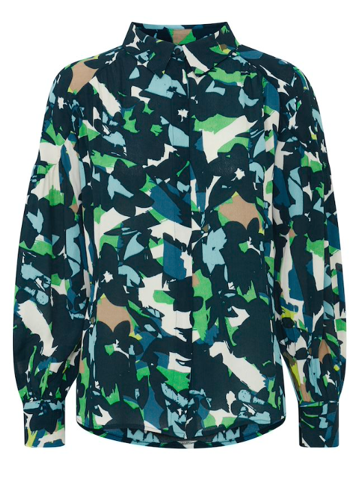 LONG SLEEVE SHIRT - Holly Green