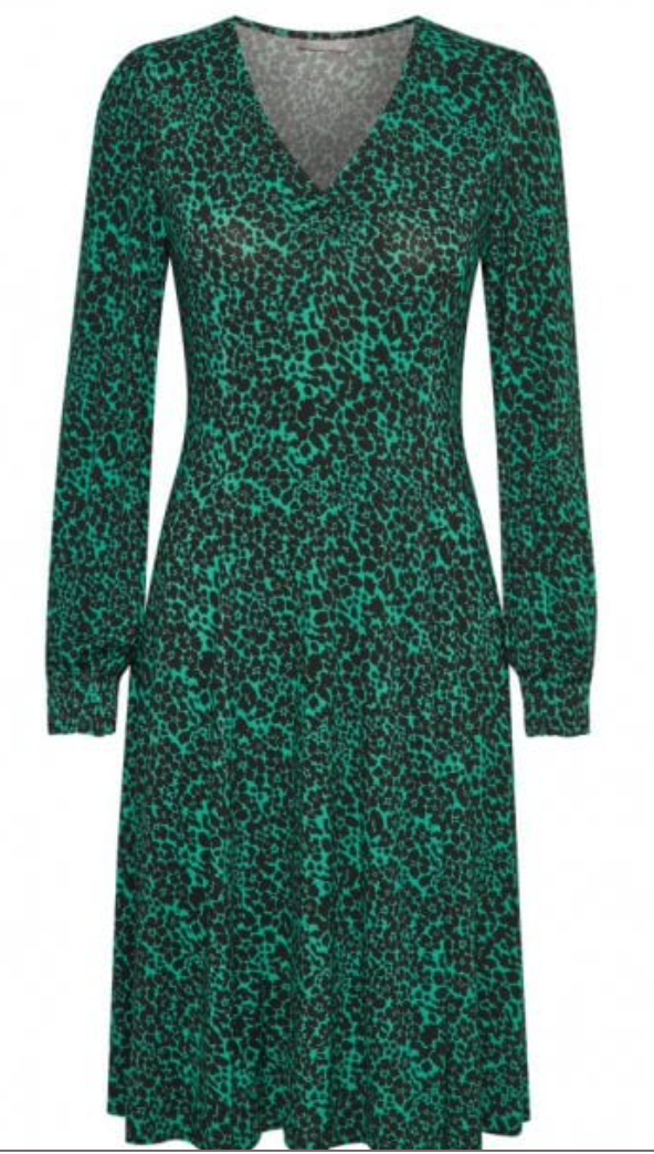 Emfloral Dress - Holly Green