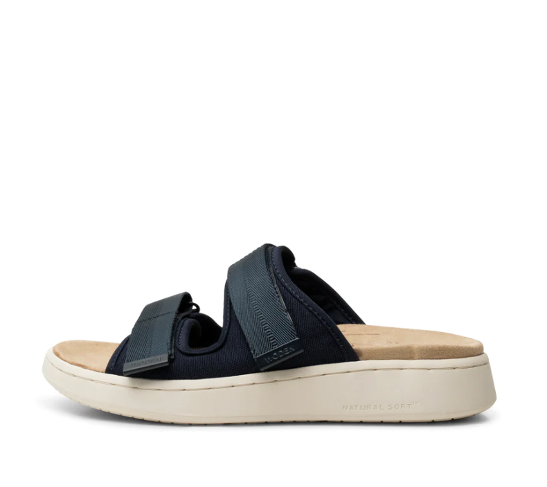 Asta Canvas Sandals - Dark Navy