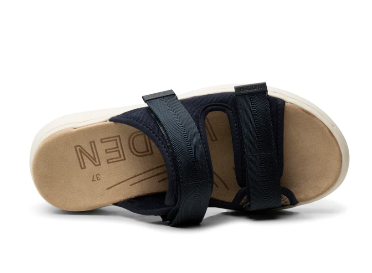 Asta Canvas Sandals - Dark Navy