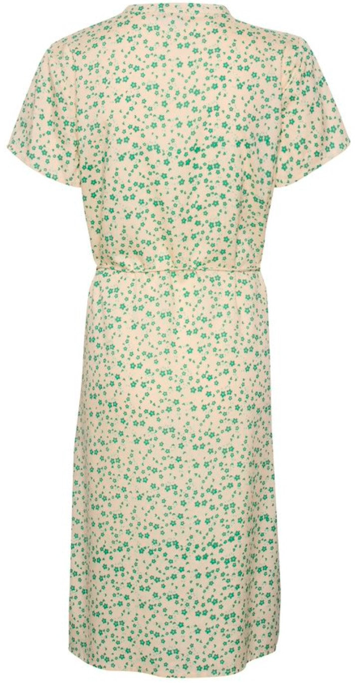 Tate Dress - Creme Naive Flower