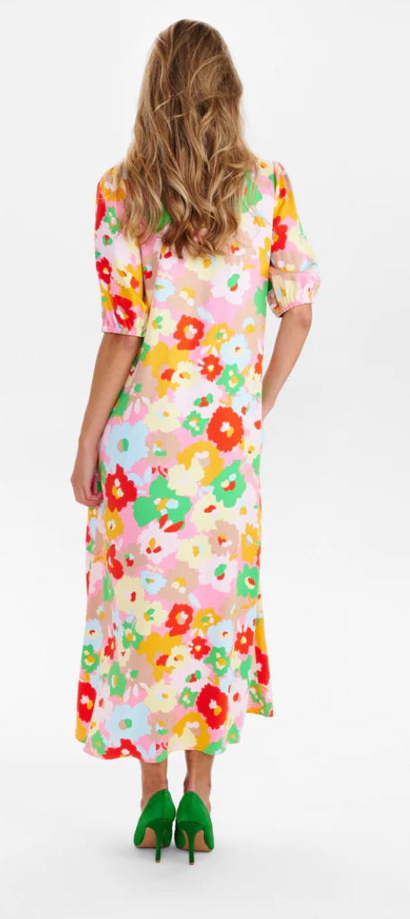 NUZAHRA DRESS - Celandine