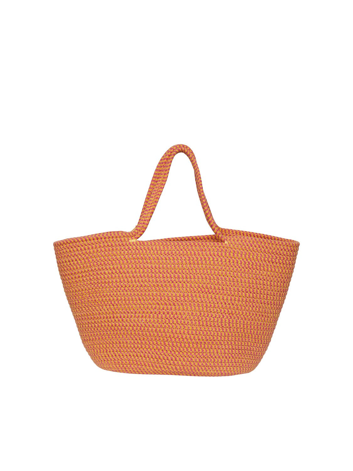 PCKIRSTINE COTTON BASKET BAG - RANGE OF COLOURS