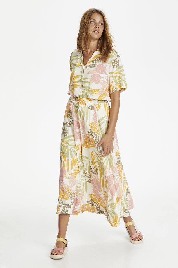 birch botanic outline gaby skirt