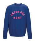 ‘Costa Del Kent’ Adults Unisex Sweatshirt - Blue