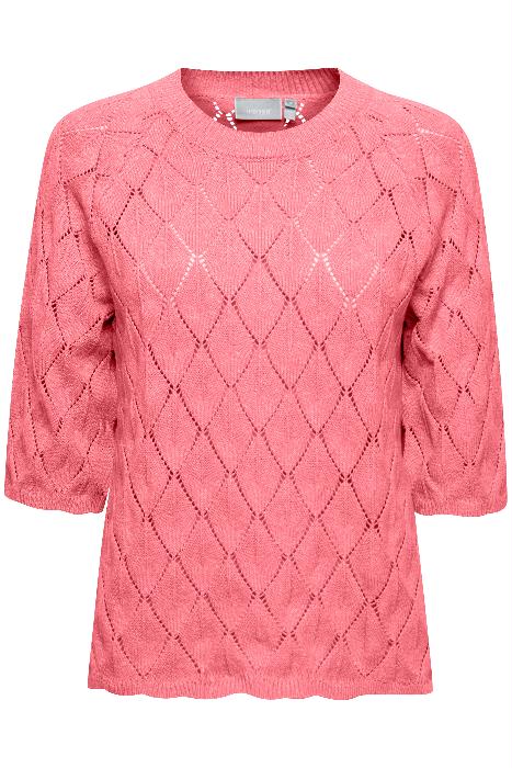 FRDENISE PU 1 KNITTED PULLOVER - PINK