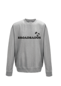 ‘Broadbados’ Adults Unisex Sweatshirt - Grey