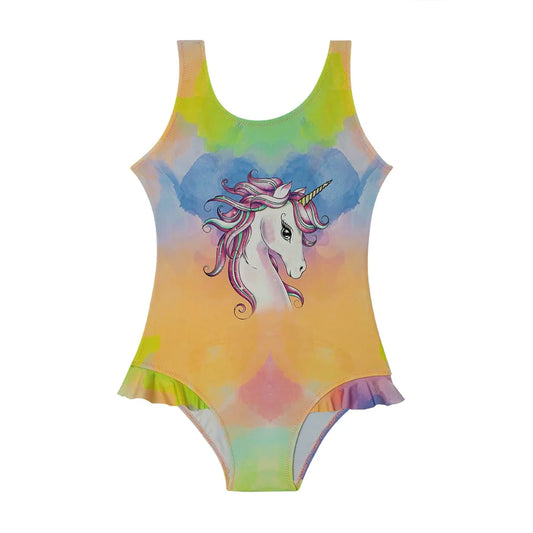 Slipfree Children's Swimsuit - Unicorn