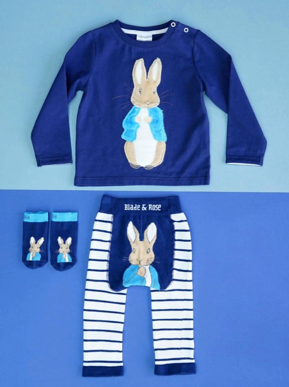 Peter Rabbit Navy Top