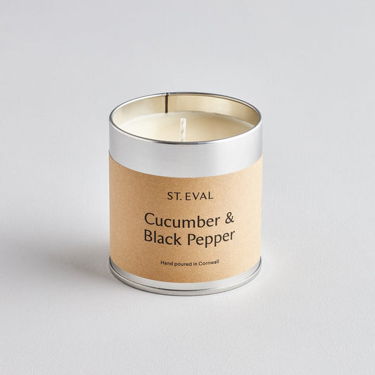 cucumber and black pepper candle