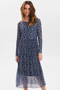 NUFREJA DRESS - Dark Sapphire