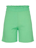 PCLUNA FRILL SHORTS - Irish Green