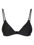 PCNAOMI TRIANGLE BIKINI TOP - Black