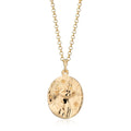 Taurus Zodiac Necklace- Gold