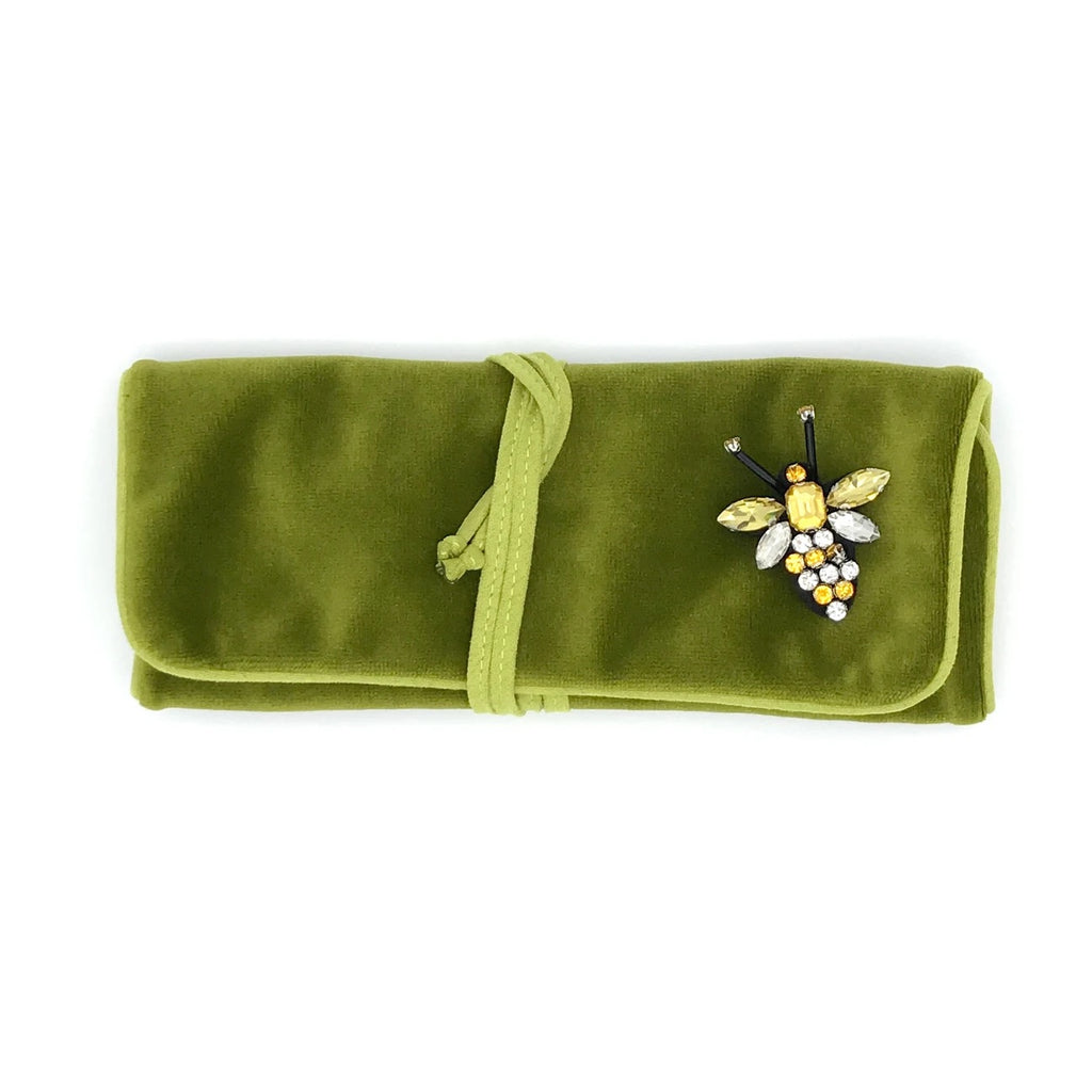 Velvet jewellery wrap