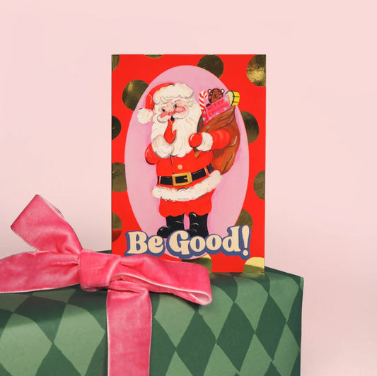 Be Good Christmas Card
