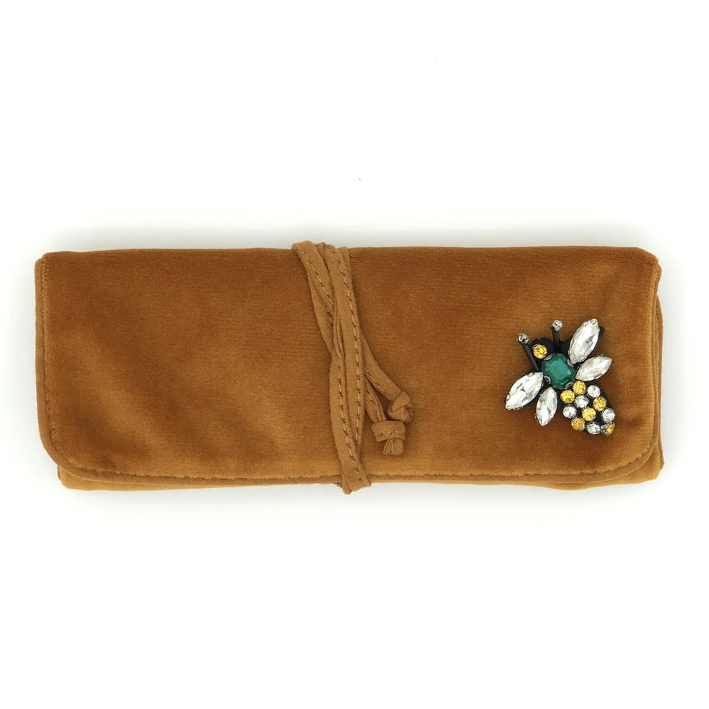 Velvet jewellery wrap