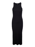 PCRUKA TANK DRESS - Black
