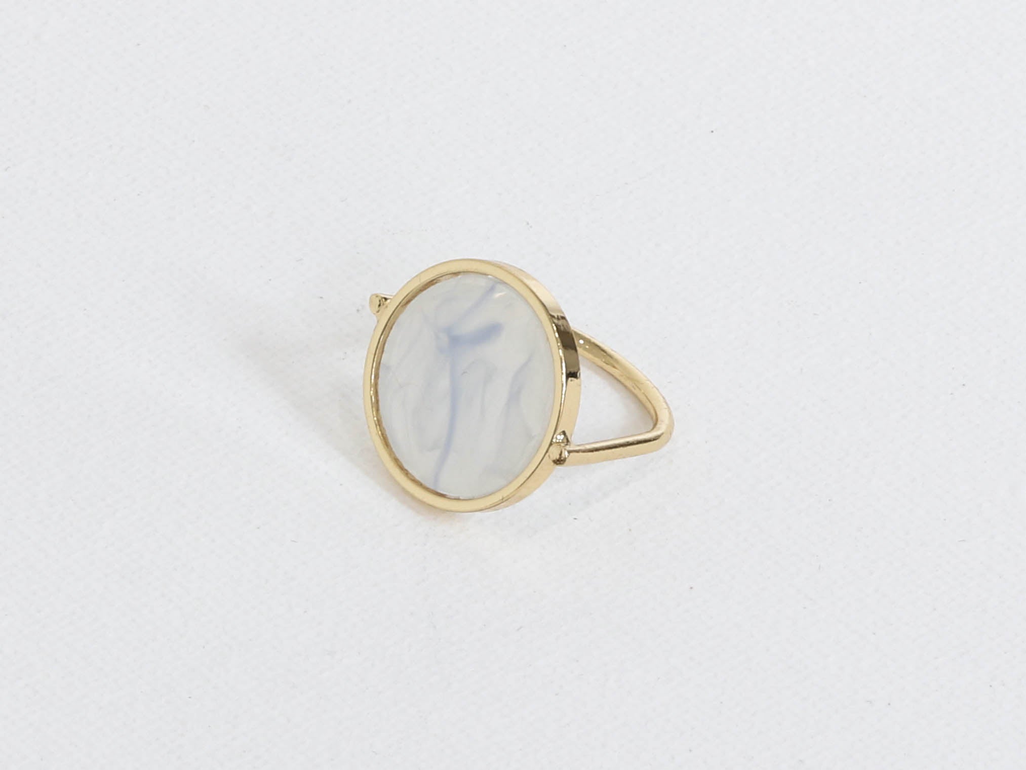 Big Metal London Clemence Oversized Ring