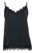 AshSZ Strap Top - Black