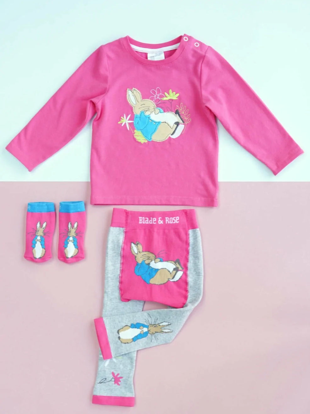 Peter Rabbit Floral Top