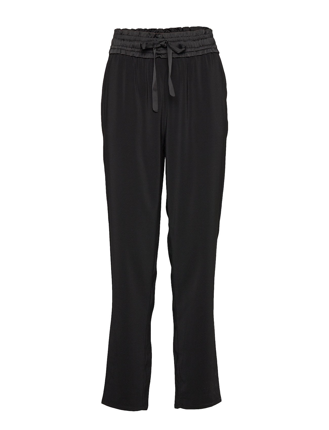 Black Woven Trousers