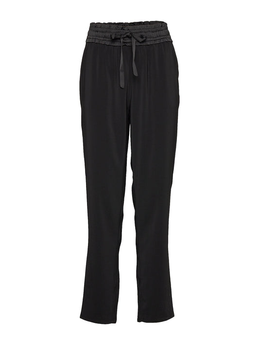Black Woven Trousers