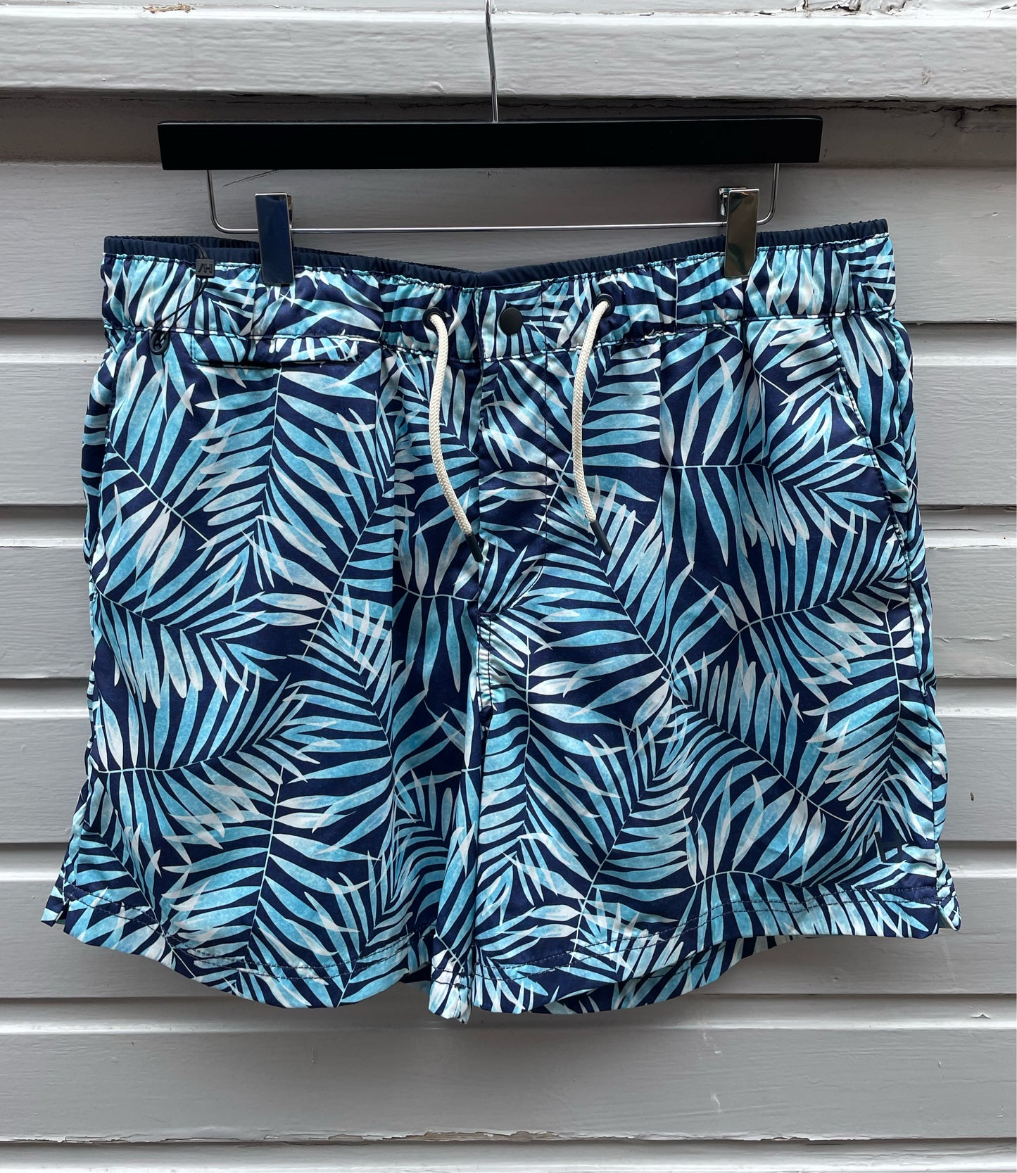 SLHIBIZA AOP FLEX SWIMSHORTS - BLUE DEPTHS/LEAF