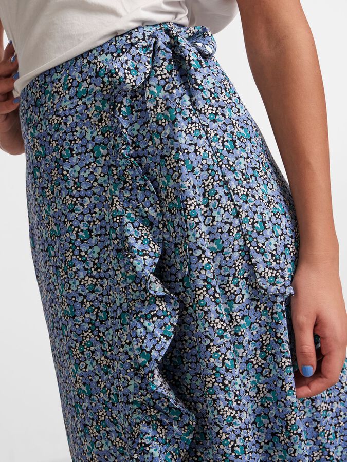 PCBROCK HW MIDI SKIRT - Deep Lagoon