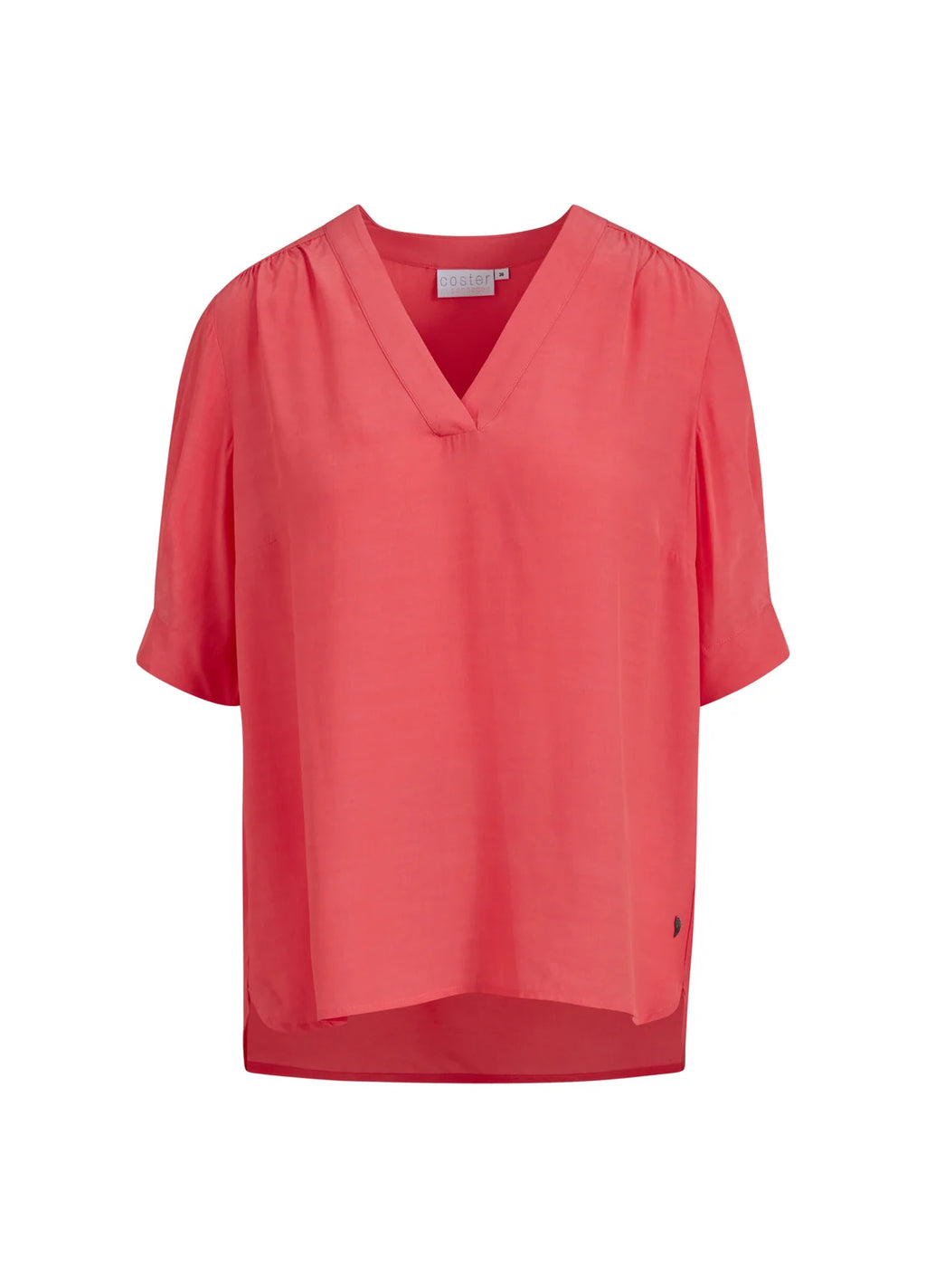 SHORT SLEEVE SHIRT - INTENSE PINK