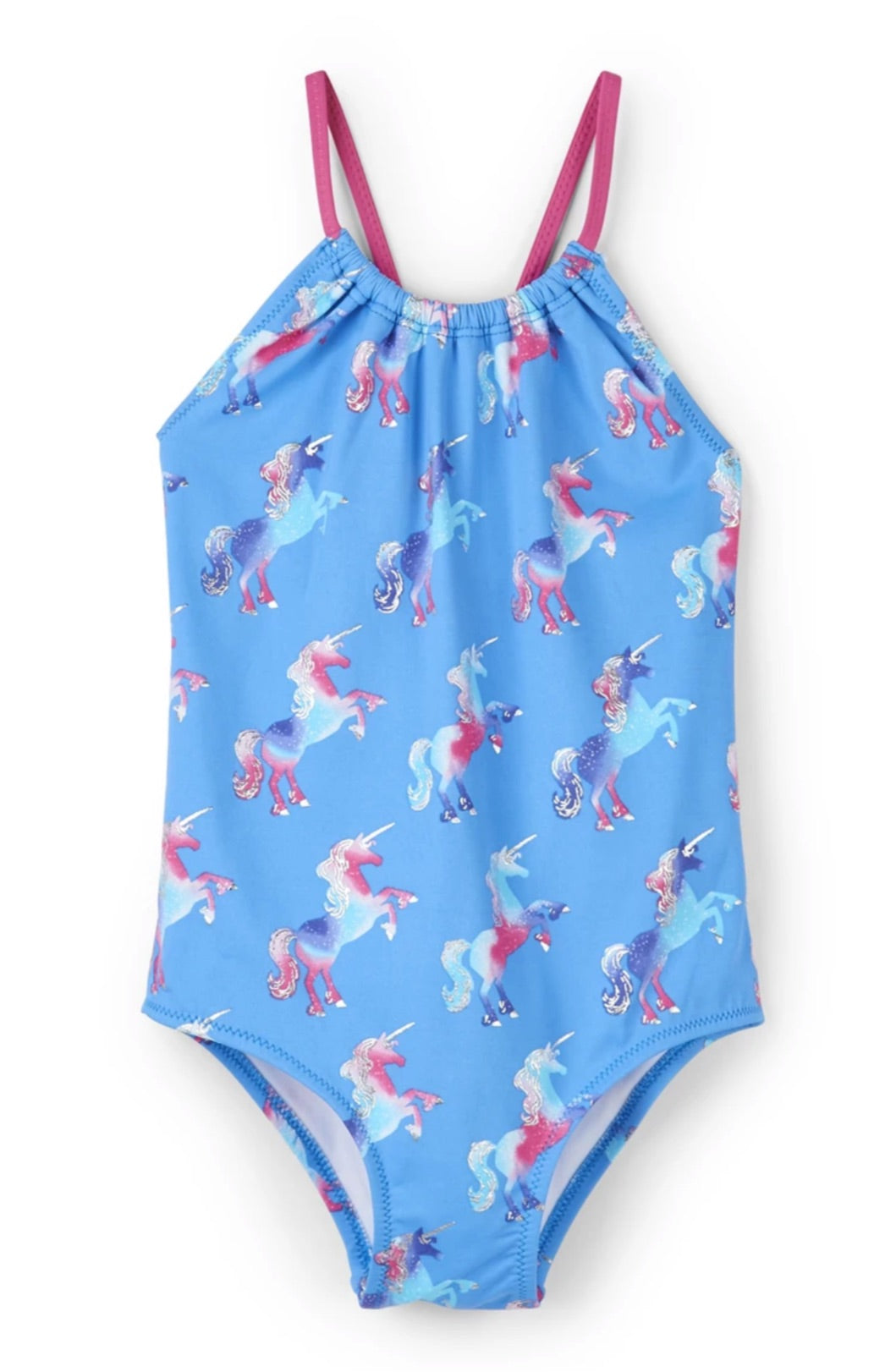 Rainbow unicorns swimsuit