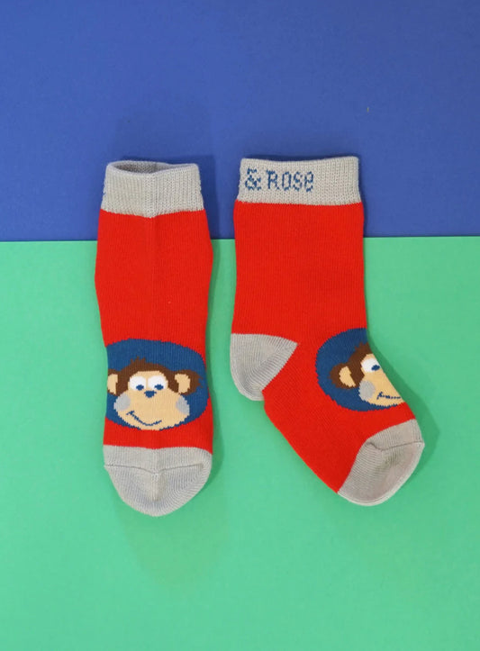 Blade and Rose Space Monkey Socks