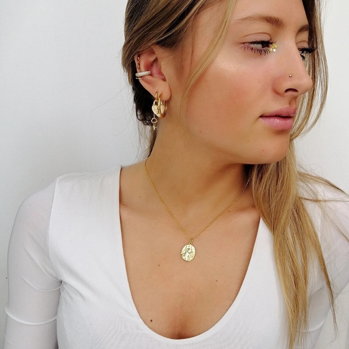 Taurus Zodiac Necklace - Silver