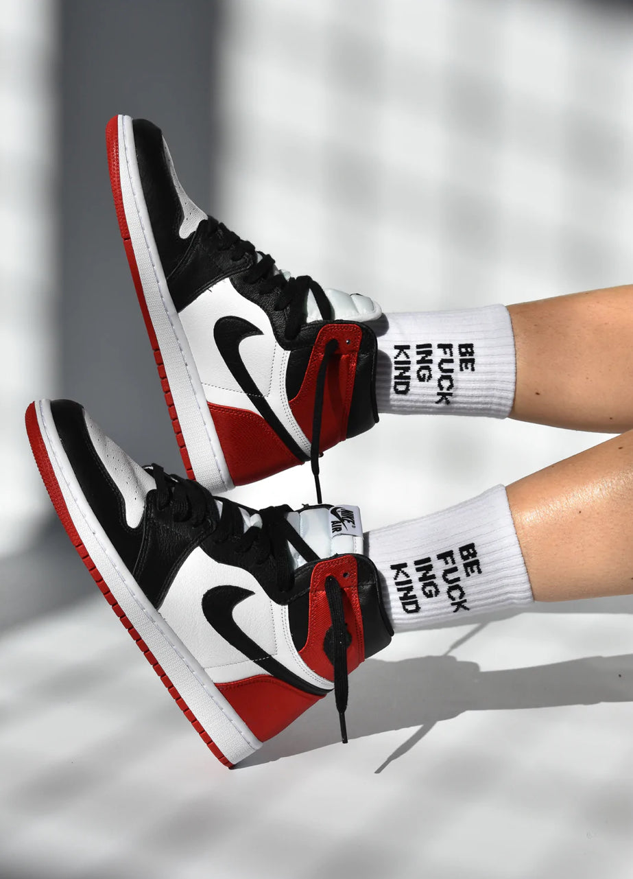 Soxygen ‘Be F*cking Kind’ Classic Crew Socks