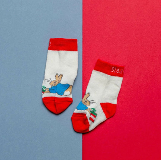 Peter Rabbit Festive Socks