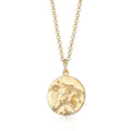 Leo Zodiac Necklace - Gold