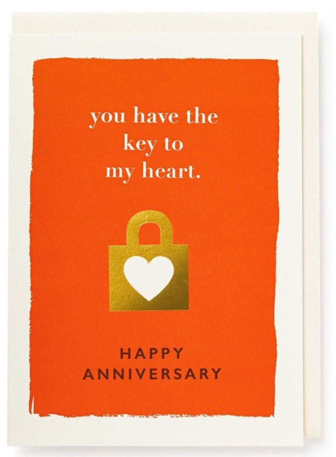 Key to my Heart Card