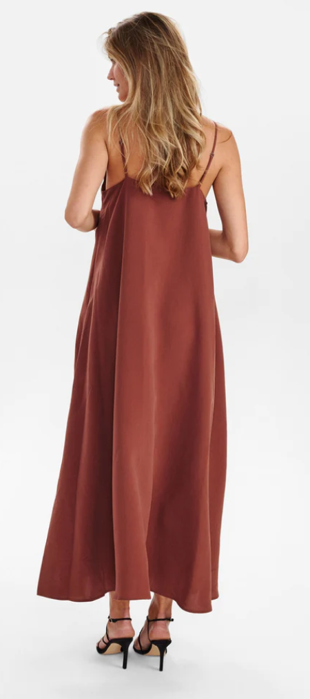 NUZAZA DRESS - Root Beer