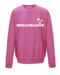 ‘Broadbados’ Adult Unisex Sweatshirt - Pink
